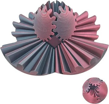 Steampunk Gear Ball Fidget Toy – Whirling Wonder Spinner