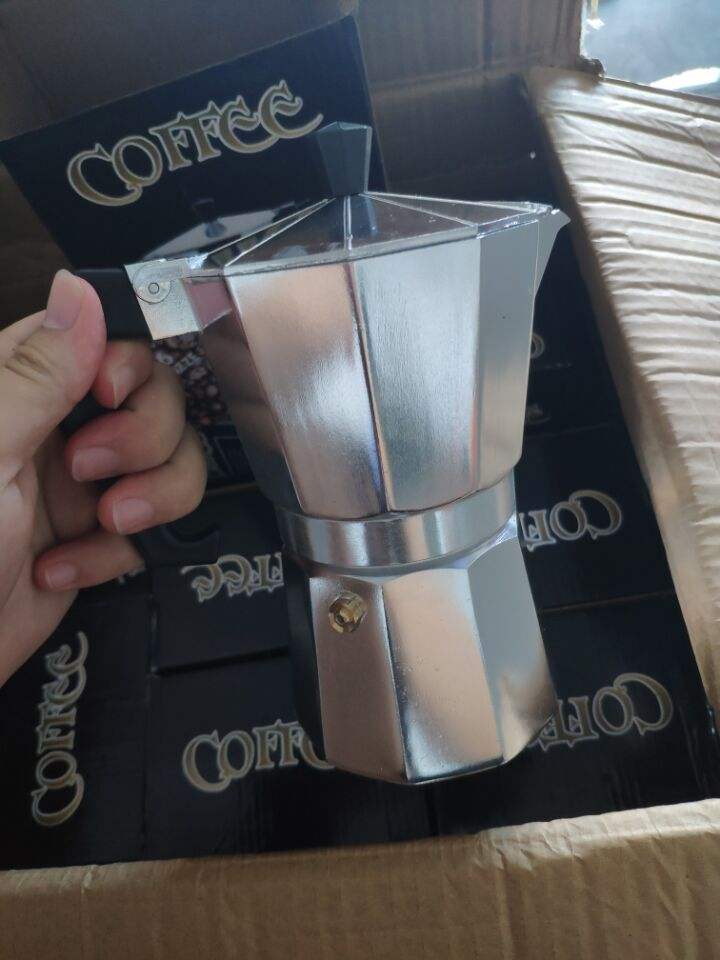 12-Cup Moka Pot – Classic Italian Espresso Maker for Stovetop