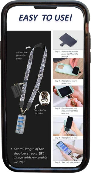StyleMate - Versatile Phone Strap for Effortless Carrying