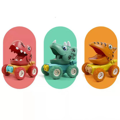 Dino Adventure Push and Pull Wagon