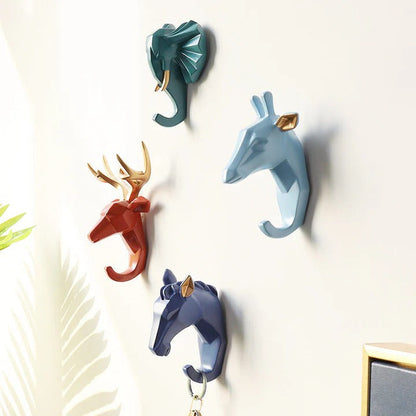 Wall Hook in Animal Head Design