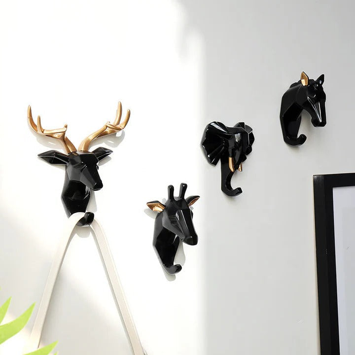 Wall Hook in Animal Head Design