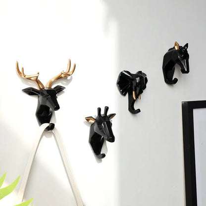 Wall Hook in Animal Head Design