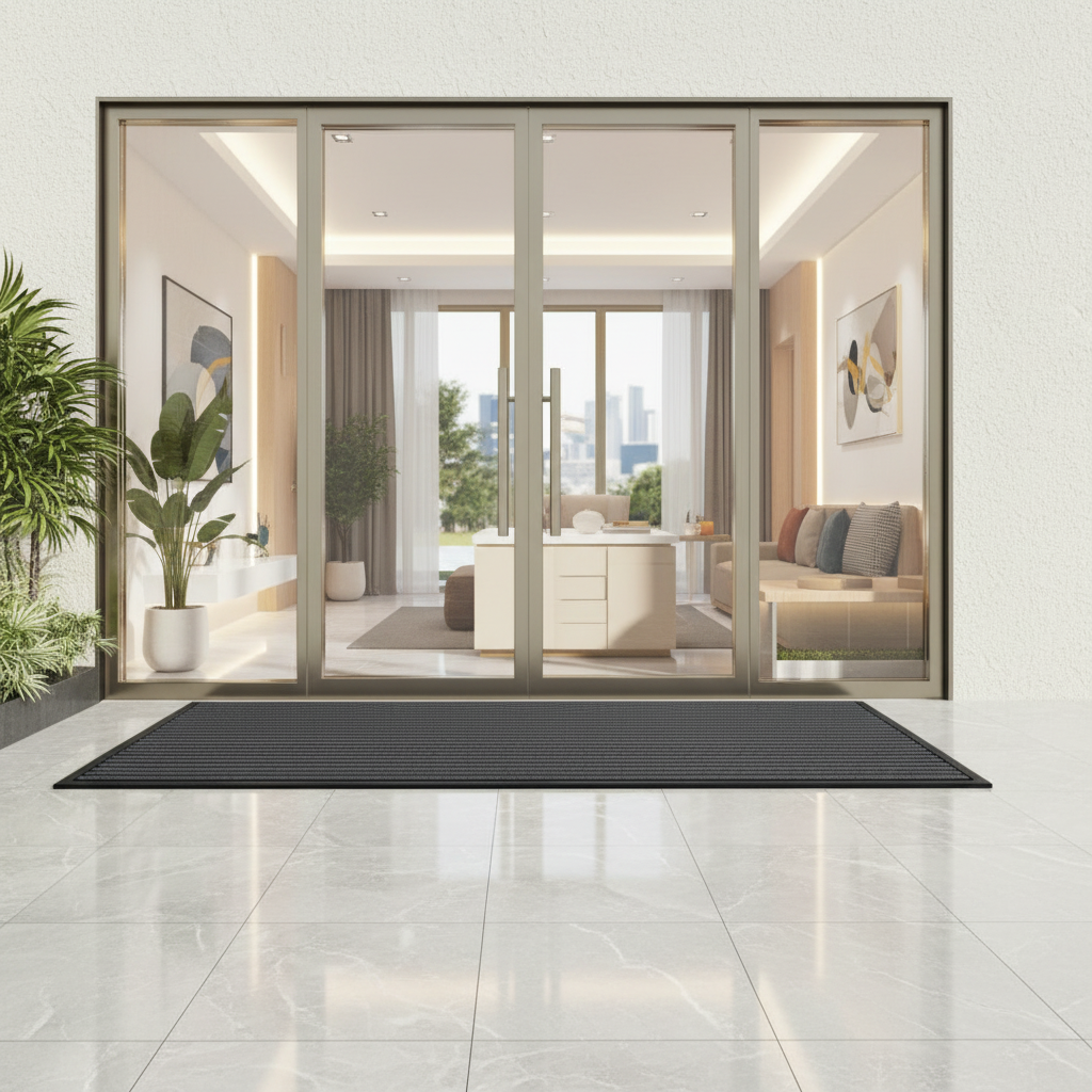 Heavy-Duty Non-Slip Entrance Mat for Safe and Clean Floors
