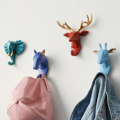 Wall Hook in Animal Head Design