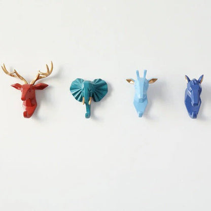 Wall Hook in Animal Head Design