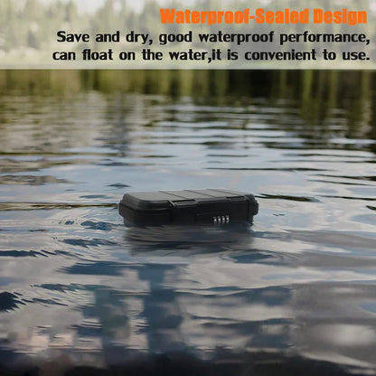 Waterproof Travel Case for Secure Storage of Valuables