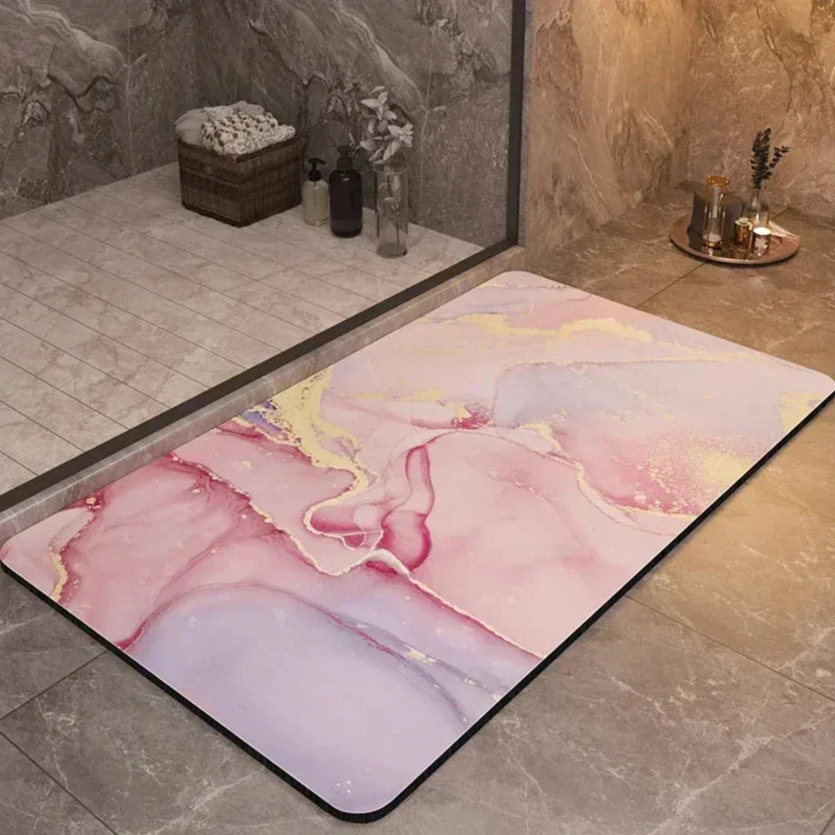 Ultra-Absorbent Non-Slip Bath Mat – SafeDry Design