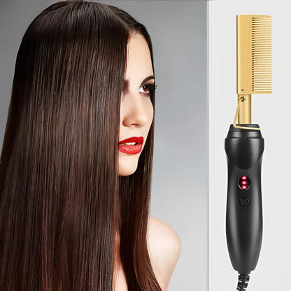 Hot Comb Designed for Thick and Coarse Hair