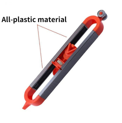 Versatile Line Marking Ruler for Precision Crafting