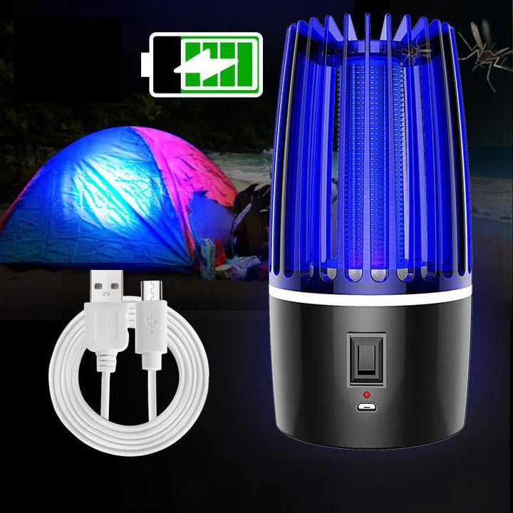 Rechargeable Mosquito Killer – 2-in-1 Insect Zapper