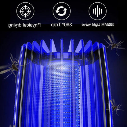 Rechargeable Mosquito Killer – 2-in-1 Insect Zapper