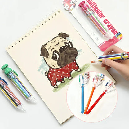 Buy One Get One Free | 8-in-1 Multicolor Pen for Creative Projects
