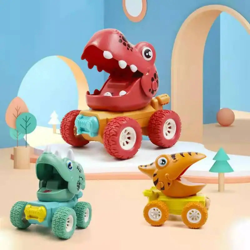 Dino Adventure Push and Pull Wagon