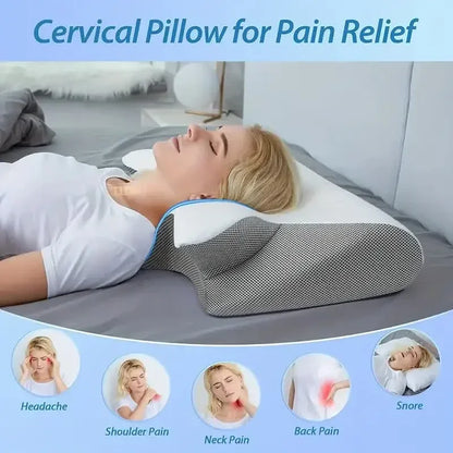 Neck Support for Pain-Free Sleep - Last Day Discount