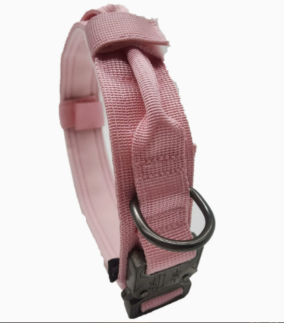 Adjustable Padded Tactical Dog Collar Set for Control