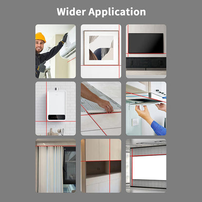Precision Laser Leveling Tool with Dust Collector & Wall Mount