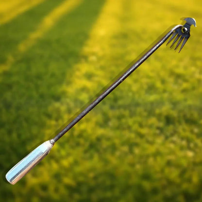 Long-Handled Crescent Weeding Tool