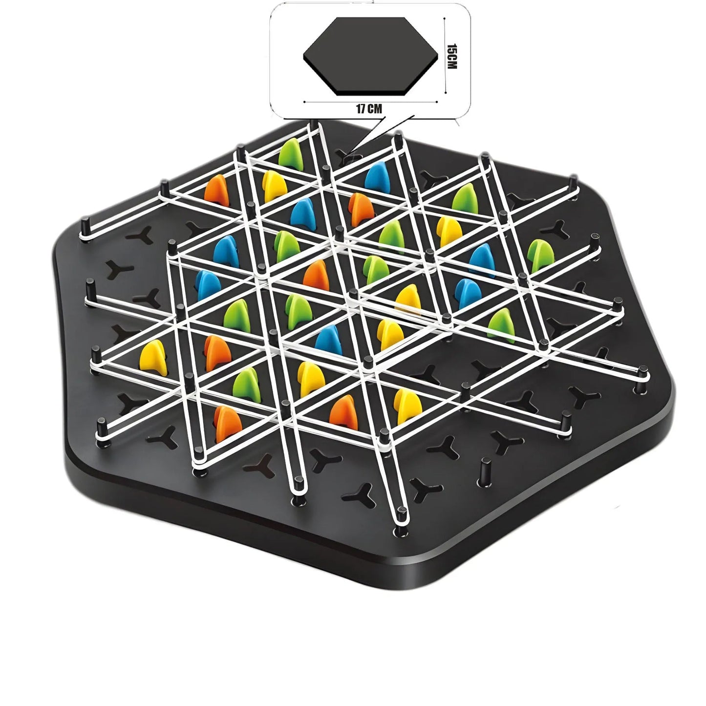 Portable Elastic Chess Game for Family Fun