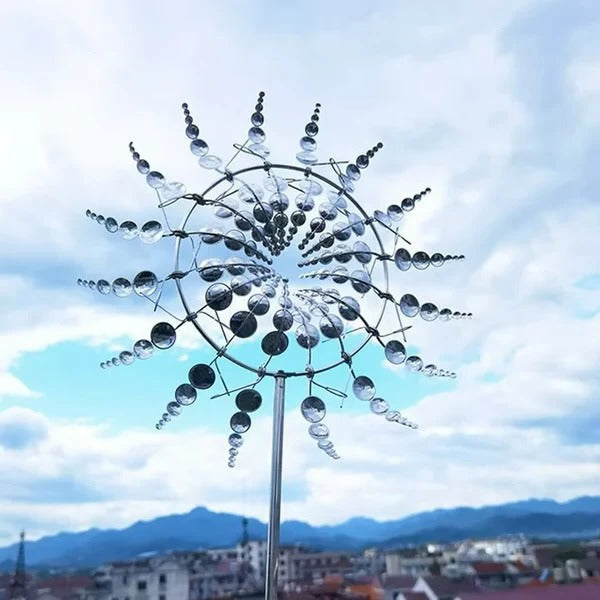 Garden Windmill in Metal Design
