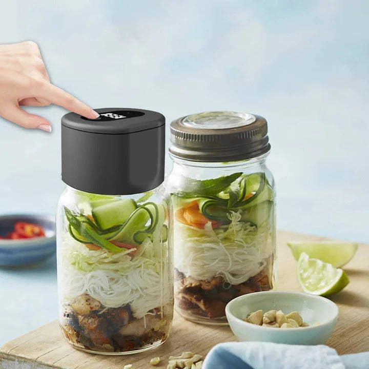 Vacuum-Sealed Jars for Simple Use