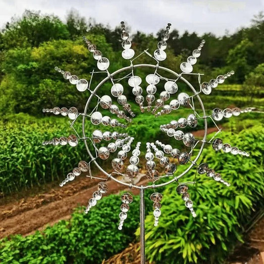 Garden Windmill in Metal Design