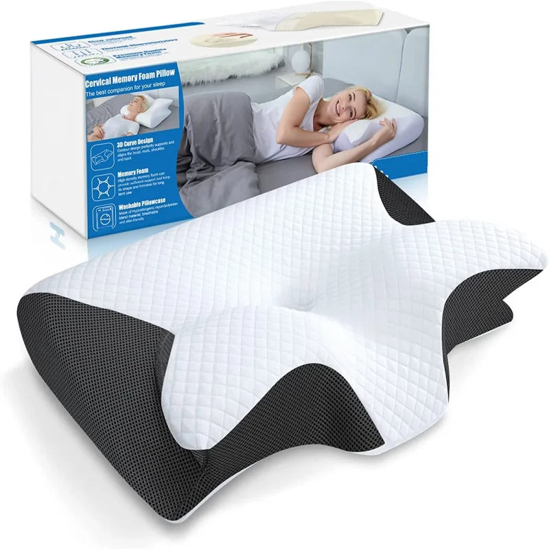 Neck Support for Pain-Free Sleep - Last Day Discount
