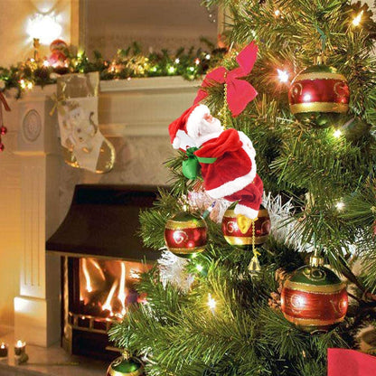 Interactive Musical Climbing Decoration Toy for Christmas