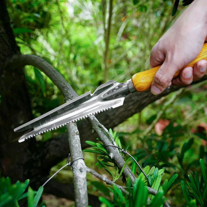 5-in-1 Tool for Weeding - Stainless Steel Puller