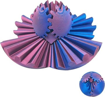 Steampunk Gear Ball Fidget Toy – Whirling Wonder Spinner