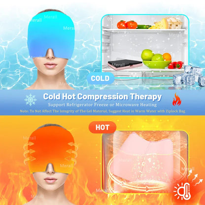 SootheWrap™ Cooling Head Cap | 360° Comfort for Head Relief