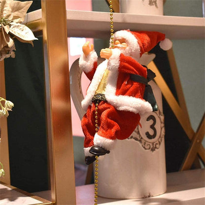 Interactive Musical Climbing Decoration Toy for Christmas