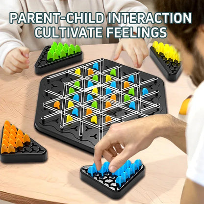 Portable Elastic Chess Game for Family Fun