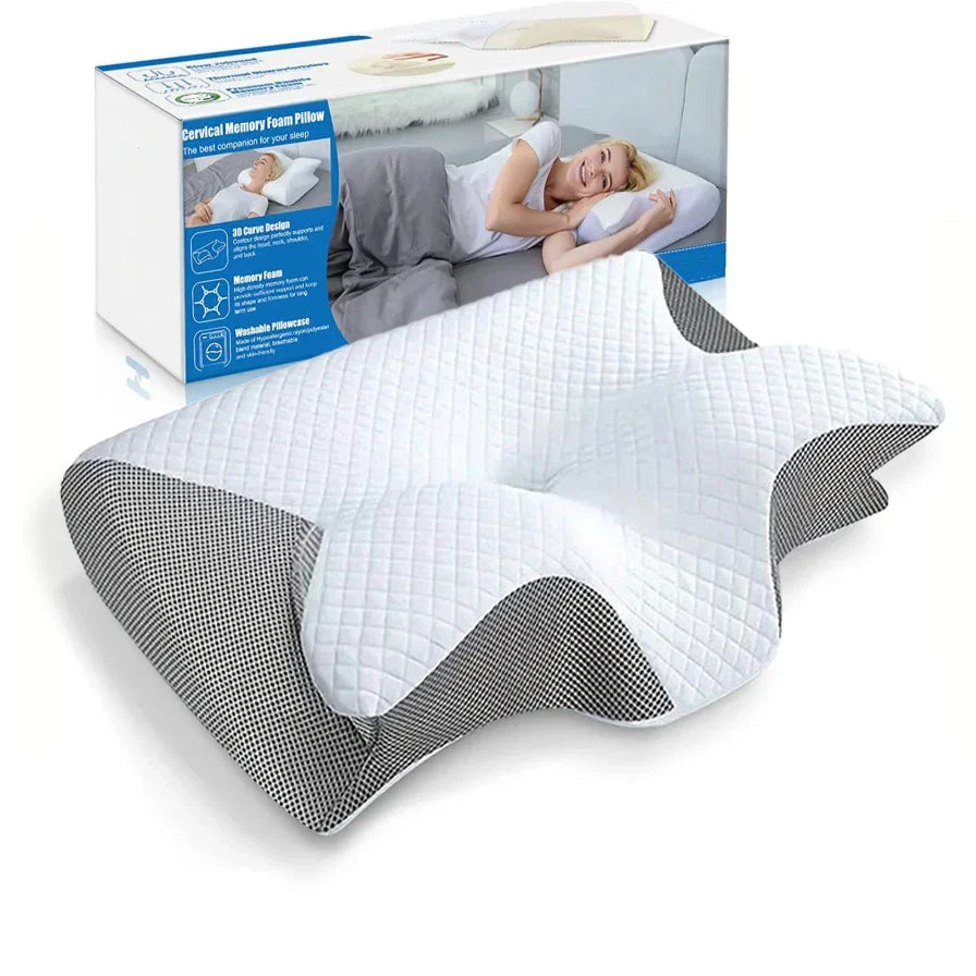 Neck Support for Pain-Free Sleep - Last Day Discount