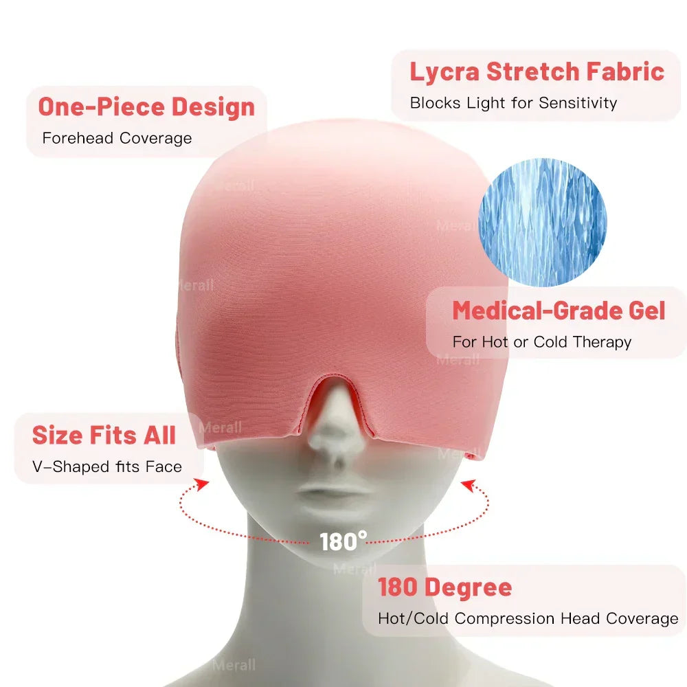 SootheWrap™ Cooling Head Cap | 360° Comfort for Head Relief