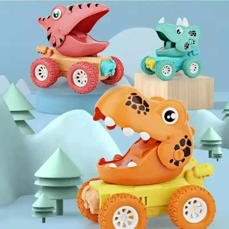 Dino Adventure Push and Pull Wagon