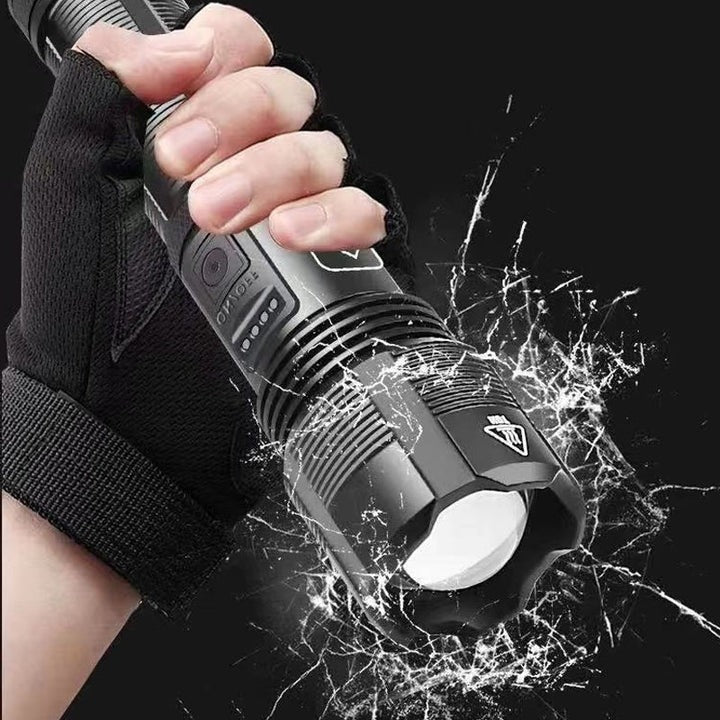 Military-Grade Waterproof Laser Flashlight