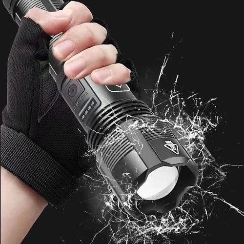 Military-Grade Waterproof Laser Flashlight