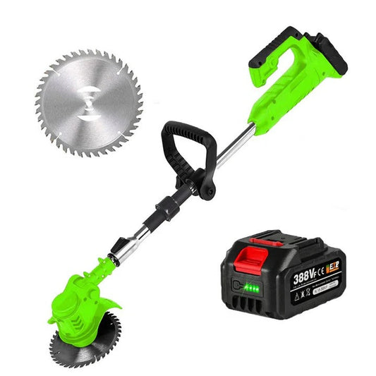 Cordless Grass Trimmer with Electric Battery – High-Power Tool
