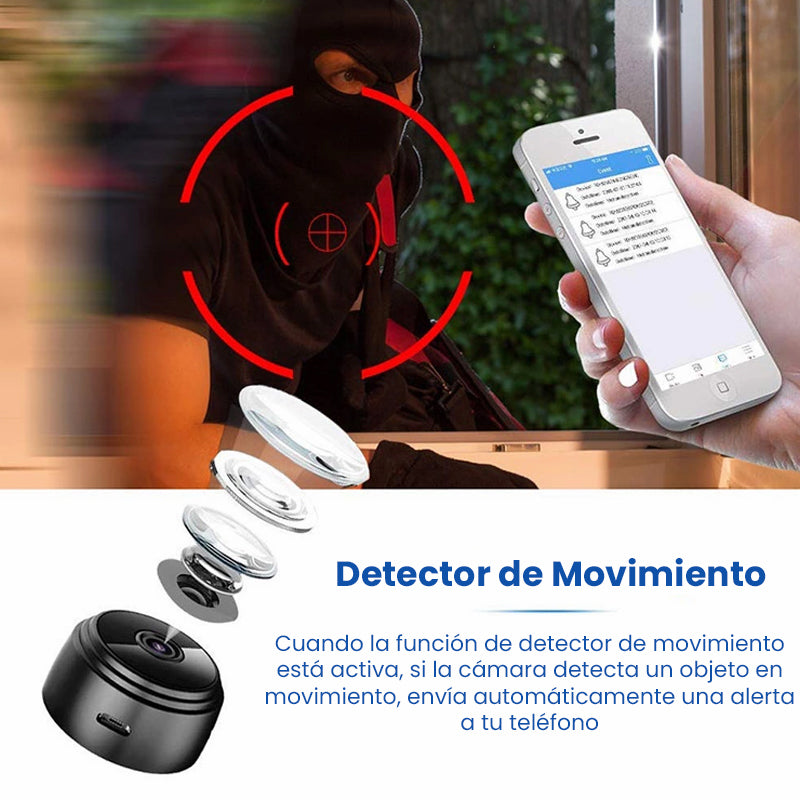 Wireless Mini Camera for Surveillance – SilentWatch