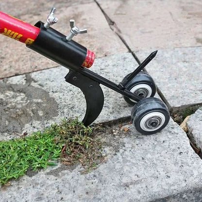 Stand-Up Weed Remover Tool for Effortless Root Extraction