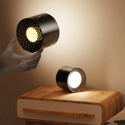 Rechargeable Wireless Wall Lamp – 360° Adjustable Lighting Fixture