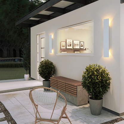 Waterproof Outdoor Wall Light Fixture with Modern LED Illumination