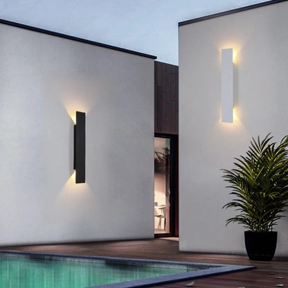 Waterproof Outdoor Wall Light Fixture with Modern LED Illumination
