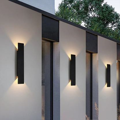 Waterproof Outdoor Wall Light Fixture with Modern LED Illumination
