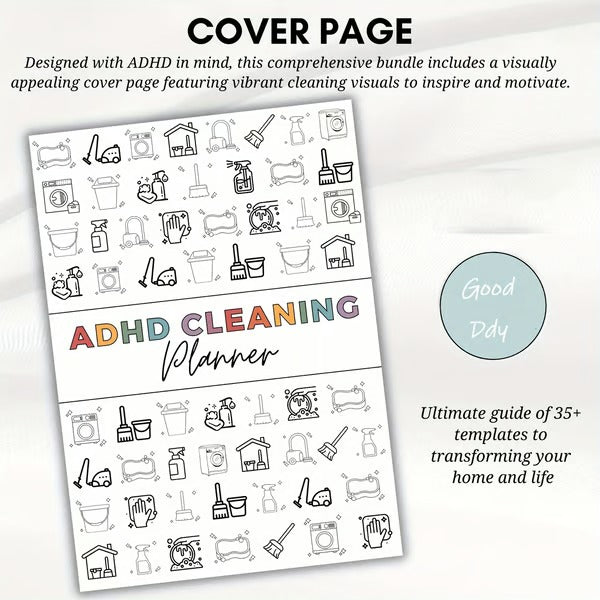 Home Harmony Planner | Daily, Weekly & Deep Cleaning Checklists