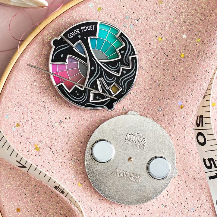 ColorSpin – Interactive Color-Changing Enamel Pin