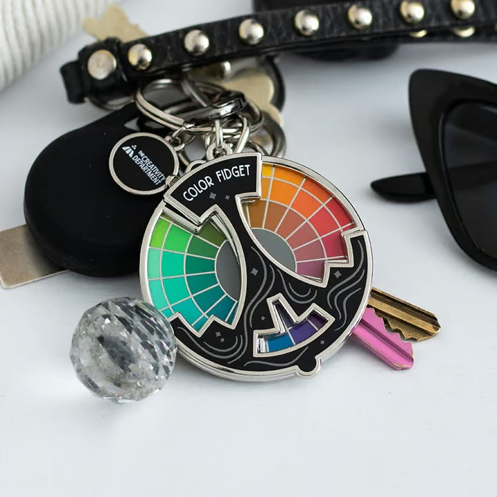 ColorSpin – Interactive Color-Changing Enamel Pin