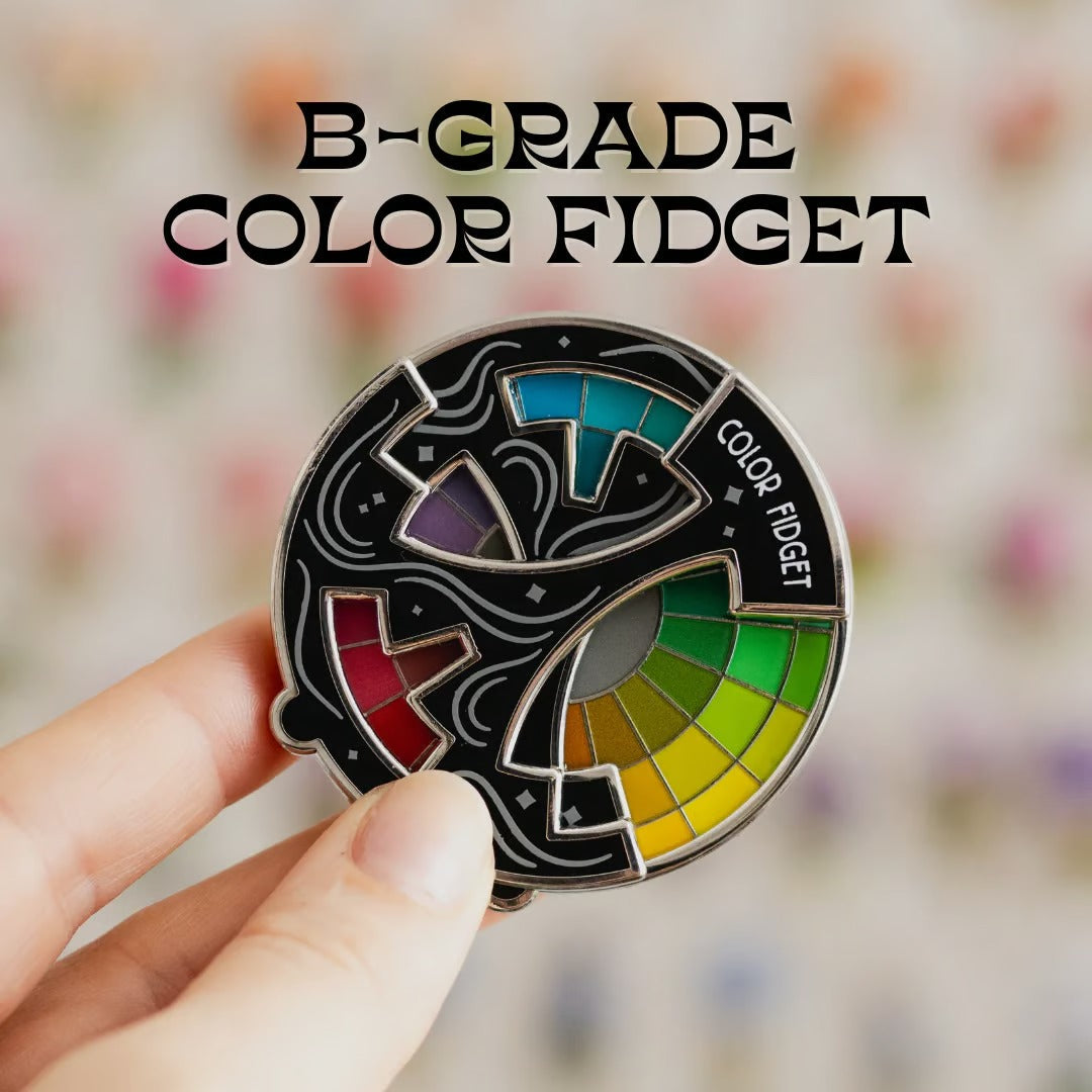 ColorSpin – Interactive Color-Changing Enamel Pin