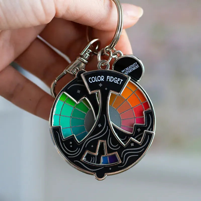 ColorSpin – Interactive Color-Changing Enamel Pin
